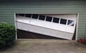 broken garage door repair